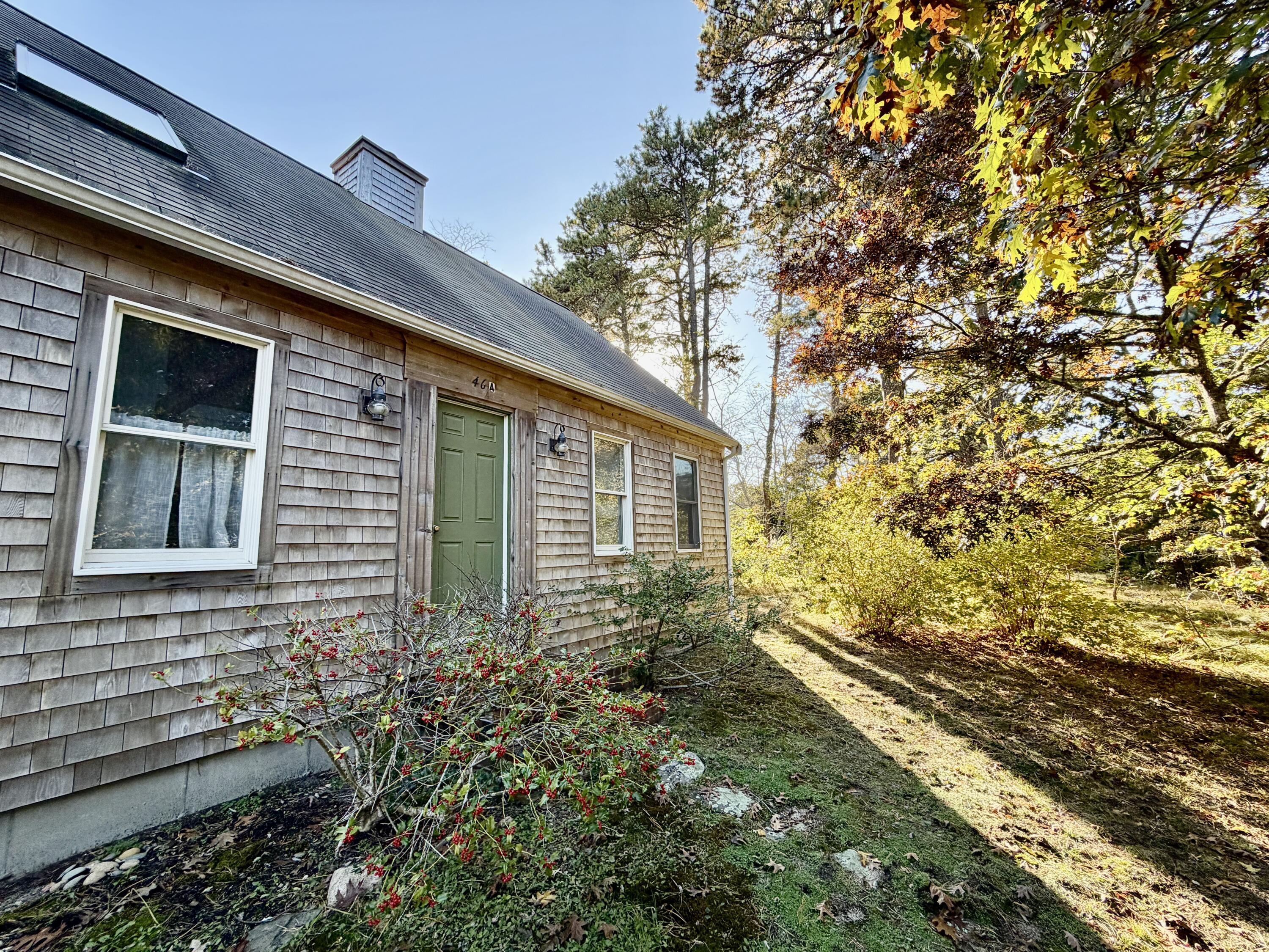 46 Spring Brook Road Wellfleet, MA 02667 - Photo 3 of 37 a view of house with backyard