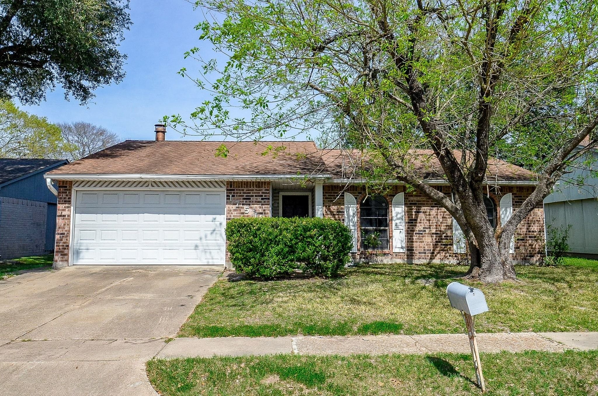 17518 Autumn Trails Lane Houston, TX 77084 - Photo 1 of 30 front view of a house with a yard