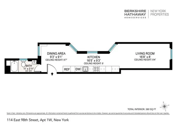 $305,000 | 114 East 98th Street, Unit 1W | Upper East Side