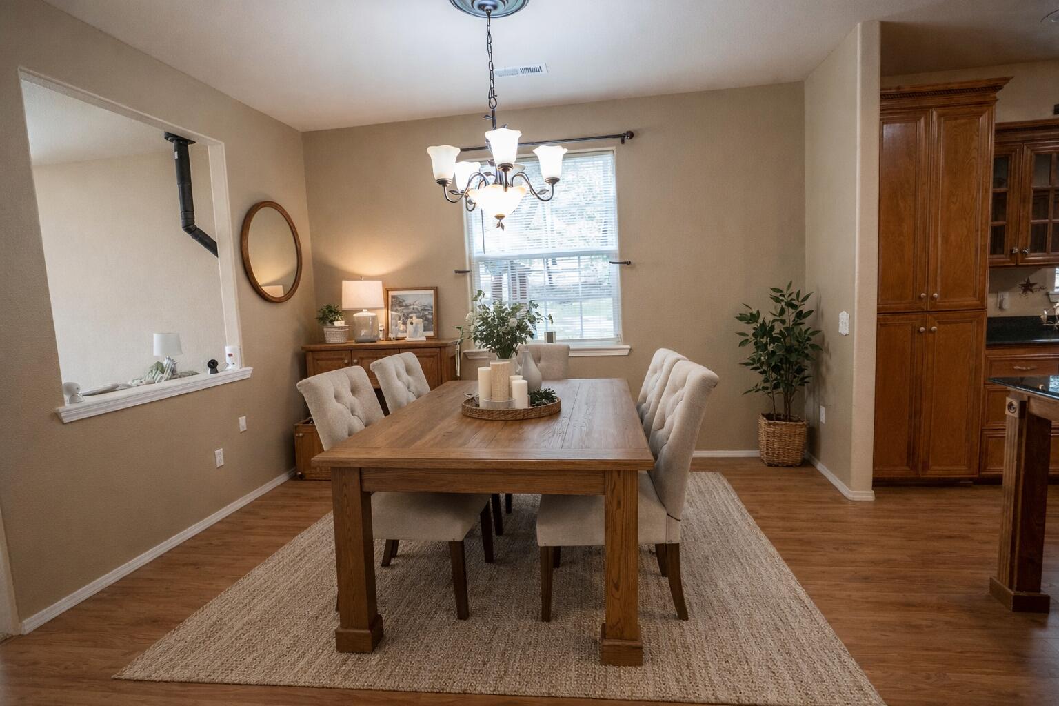 2080 Swingle Road Trail, OR 97541 - Photo 25 of 52 Image is virtually staged to show possible furnishing and layout of the dining area.
