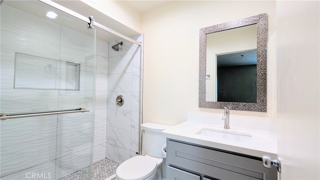 801 South 2nd Street, Unit 3 Alhambra, CA 91801 - Photo 10 of 22 a bathroom with a sink a toilet and shower