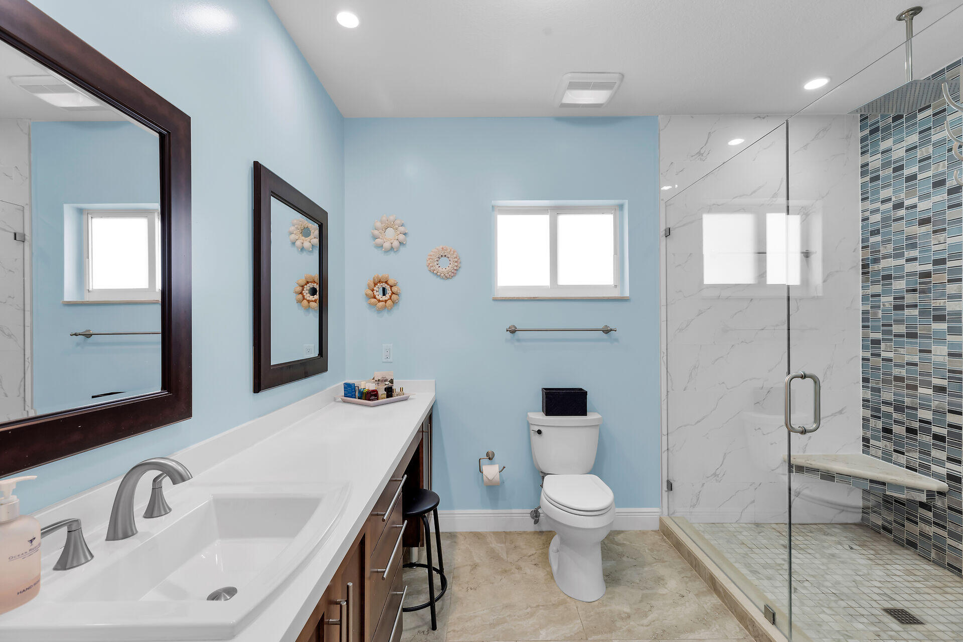 1019 Snapper Lane Key Largo, FL 33037 - Photo 17 of 49 a bathroom with a sink toilet and shower