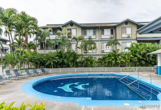 a view of outdoor space yard and swimming pool