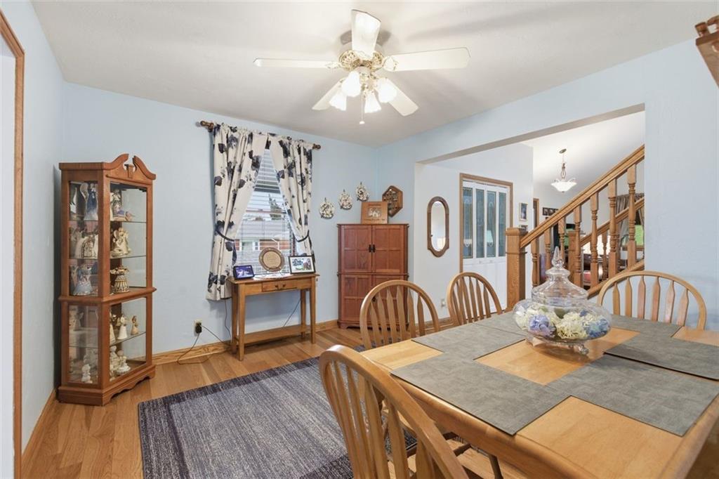 1505 4th Street Monongahela, PA 15063 - Photo 23 of 40 a view of a dining room with furniture and wooden floor