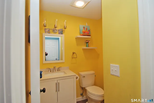 a bathroom with a sink and a toilet