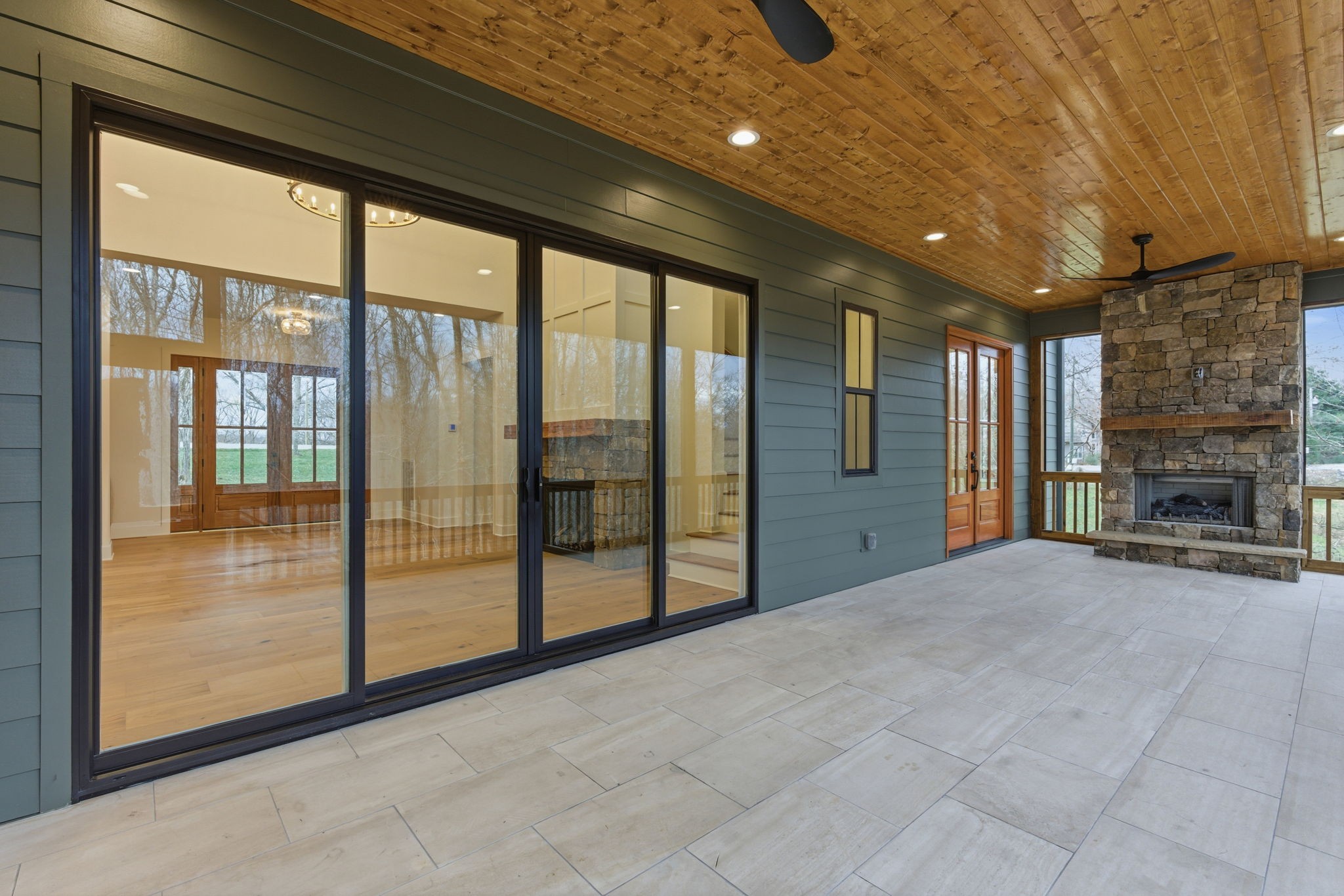 478 Mt Pleasant Road Kingston Springs, TN 37082 - Photo 34 of 59 a view of an empty room with fireplace and a window