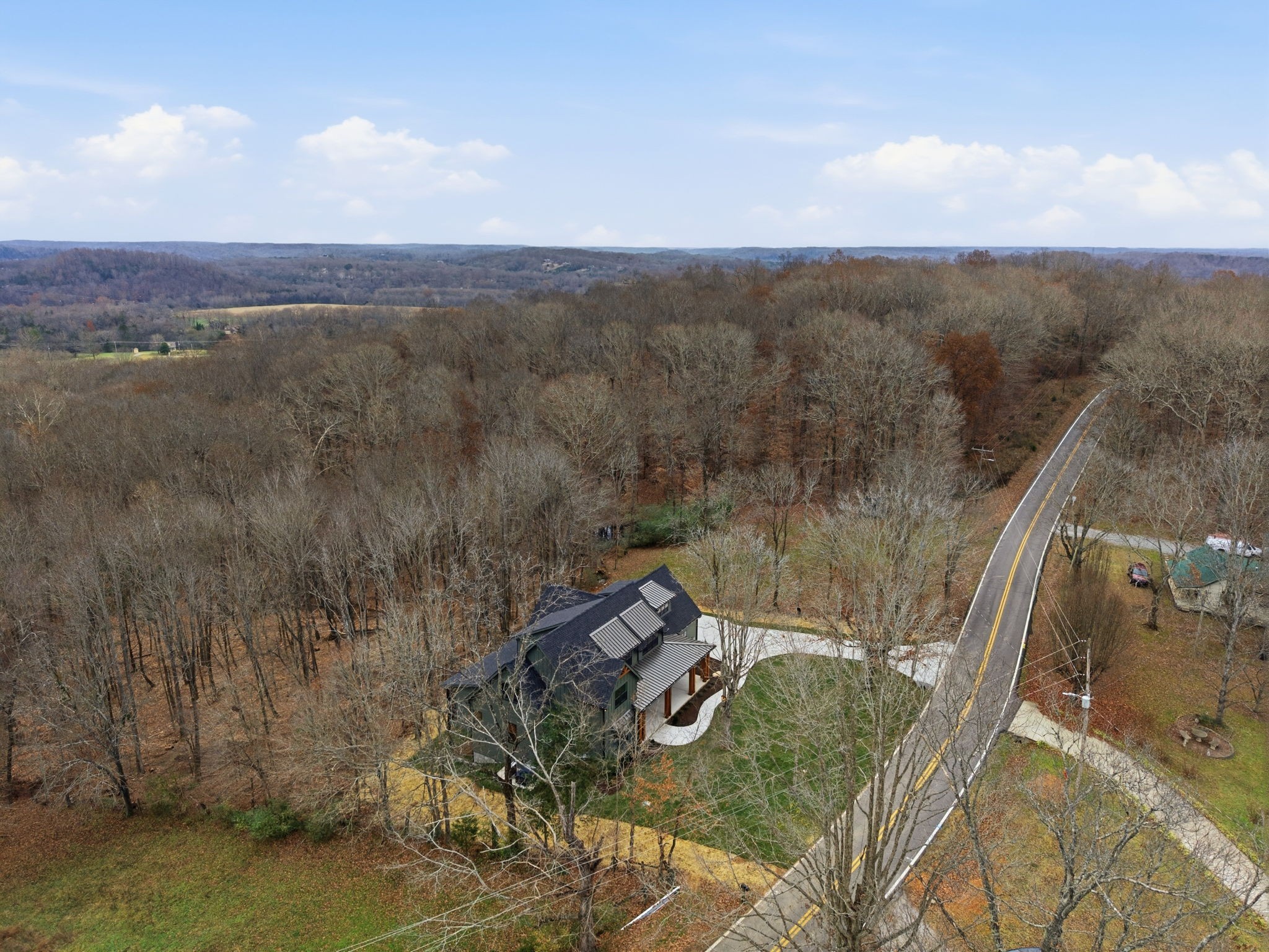 478 Mt Pleasant Road Kingston Springs, TN 37082 - Photo 53 of 59 an aerial view of a house with a yard