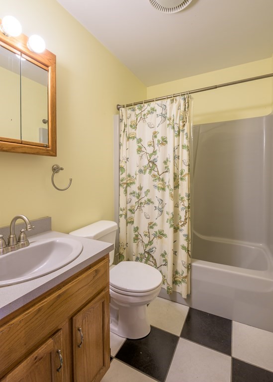 2 Wintergreen Circle Amherst, MA 01002 - Photo 14 of 37 a bathroom with a sink a toilet and shower