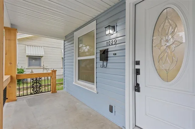 image of a bathroom with a sink and a mirror