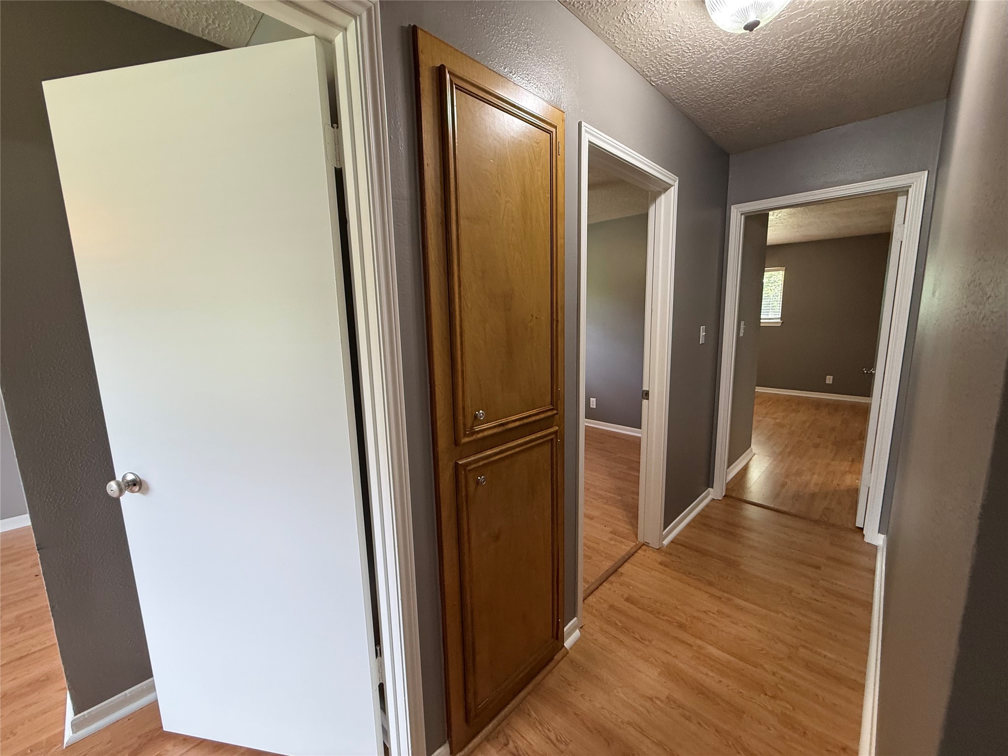 18751 FM 1484 Road Conroe, TX 77303 - Photo 20 of 36 Hallway with built in cabinets for added storage!