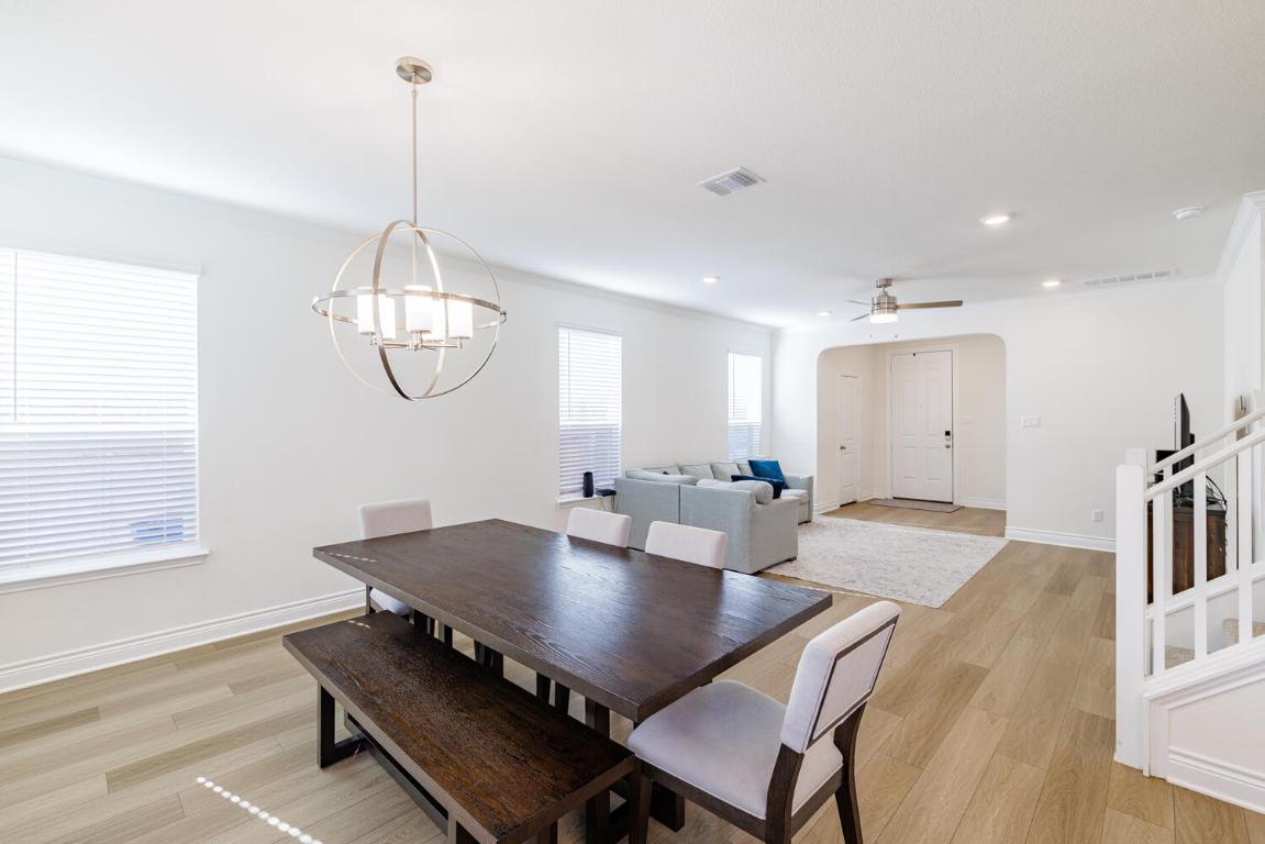 4641 Alfano Loop Round Rock, TX 78665 - Photo 14 of 32 a view of a dining room and livingroom