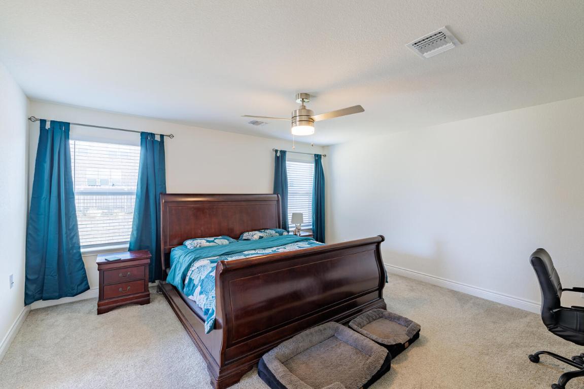 4641 Alfano Loop Round Rock, TX 78665 - Photo 23 of 32 a bedroom with bed and window