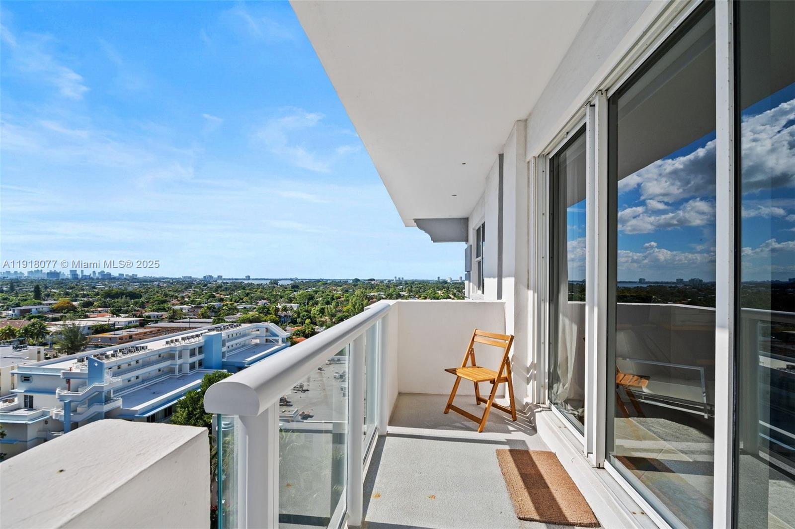9195 Collins Avenue, Unit PH14 Surfside, FL 33154 - Photo 15 of 26 a view of balcony with furniture
