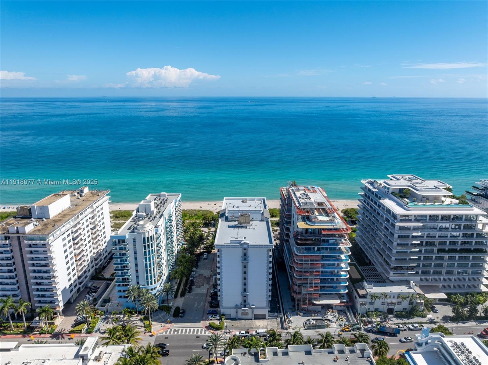 9195 Collins Avenue, Unit PH14 Surfside, FL 33154 - Photo 26 of 26 a view of a city with tall buildings