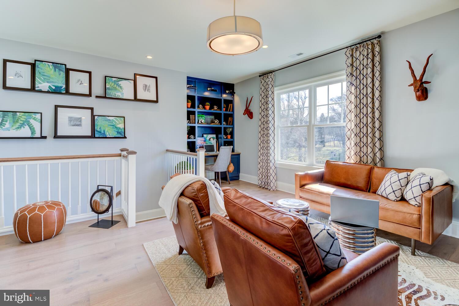 7 Old Covered Bridge Road Newtown Square, PA 19073 - Photo 31 of 45 a bedroom with furniture and a large window