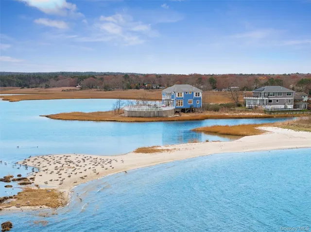 a view of an ocean with city view