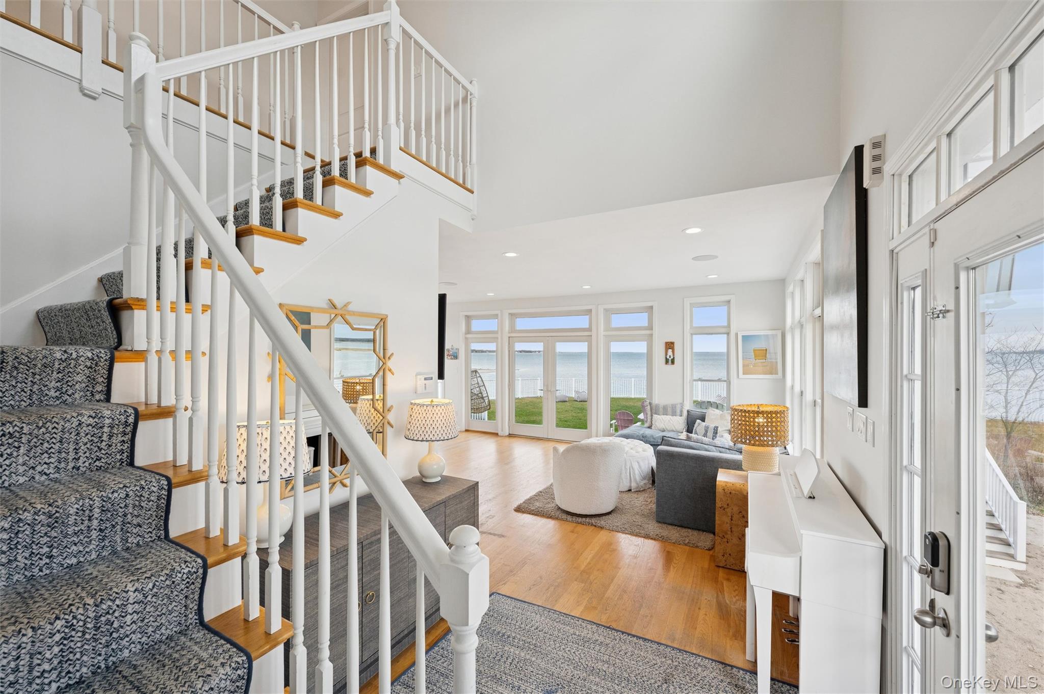 112 Pine Avenue Flanders, NY 11901 - Photo 9 of 29 a view of entryway and hall with wooden floor