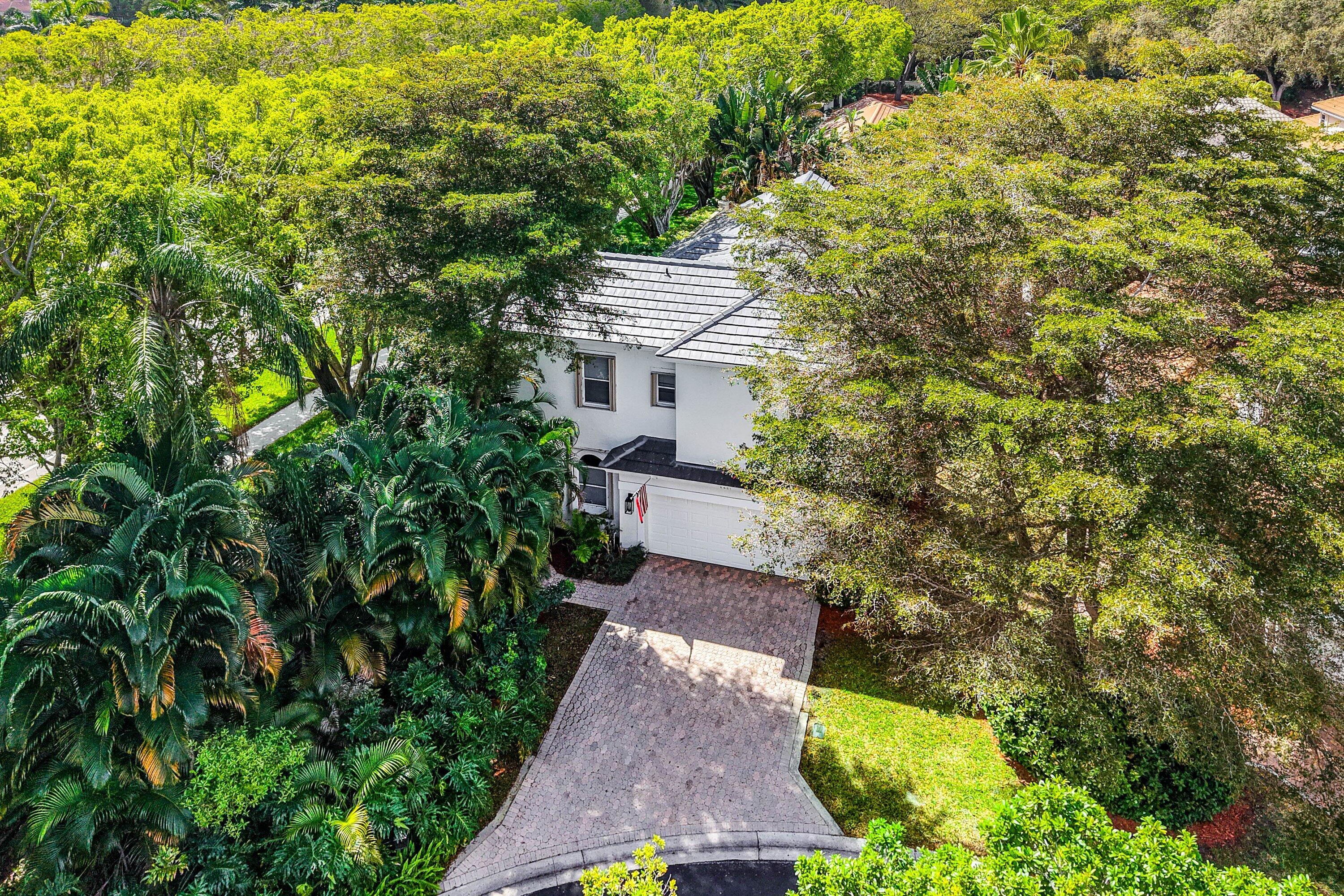 6601 Northwest 26th Way Boca Raton, FL 33496 - Photo 23 of 26 an aerial view of a house with a yard