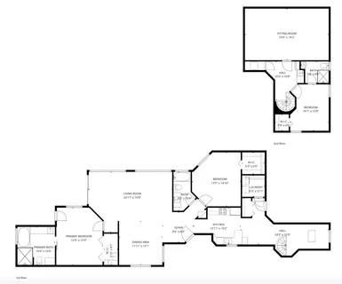 a picture of floor plan