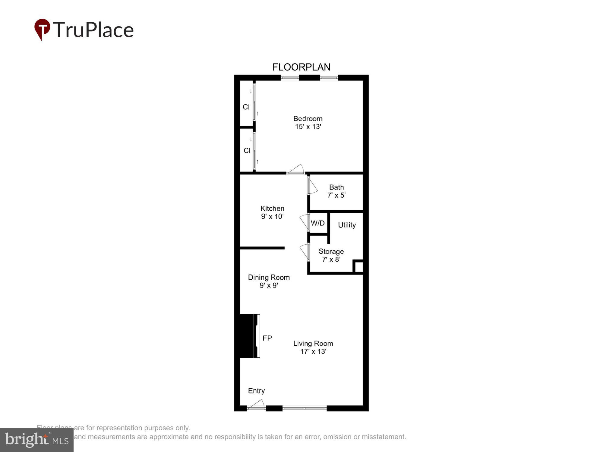 1953 Calvert Street Northwest, Unit 1953 5 Washington, DC 20009 - Photo 41 of 41 Print Floorplan