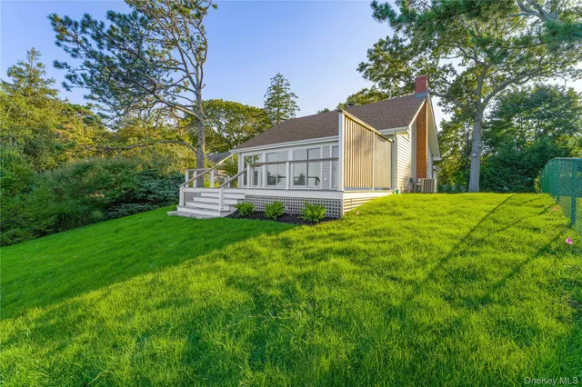a view of an ocean and beach