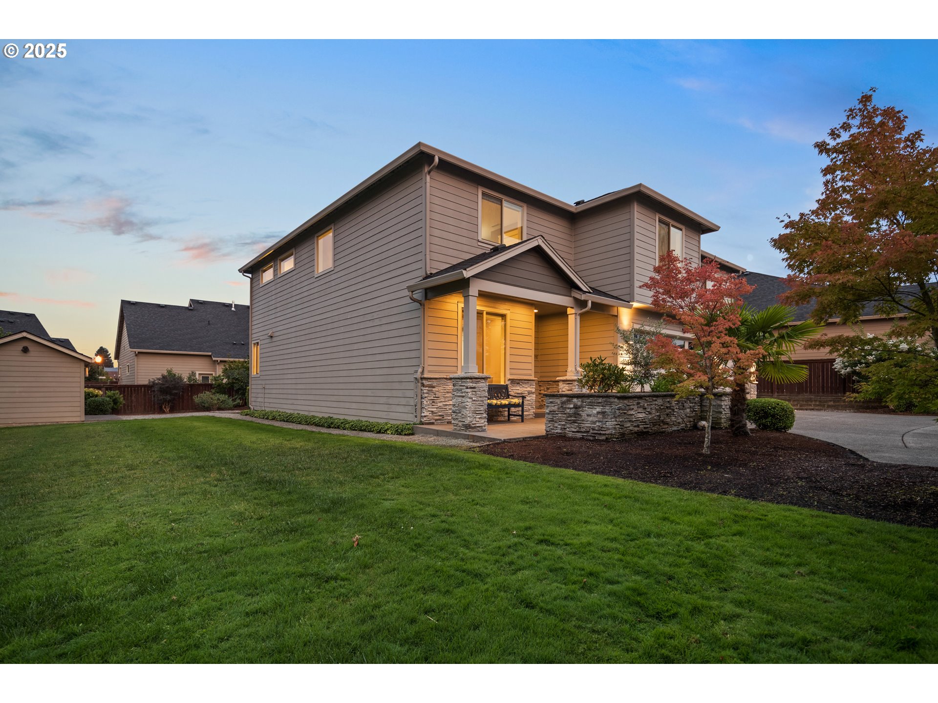 3602 Northwest 107th Street Vancouver, WA 98685 - Photo 23 of 27 a front view of a house with a yard