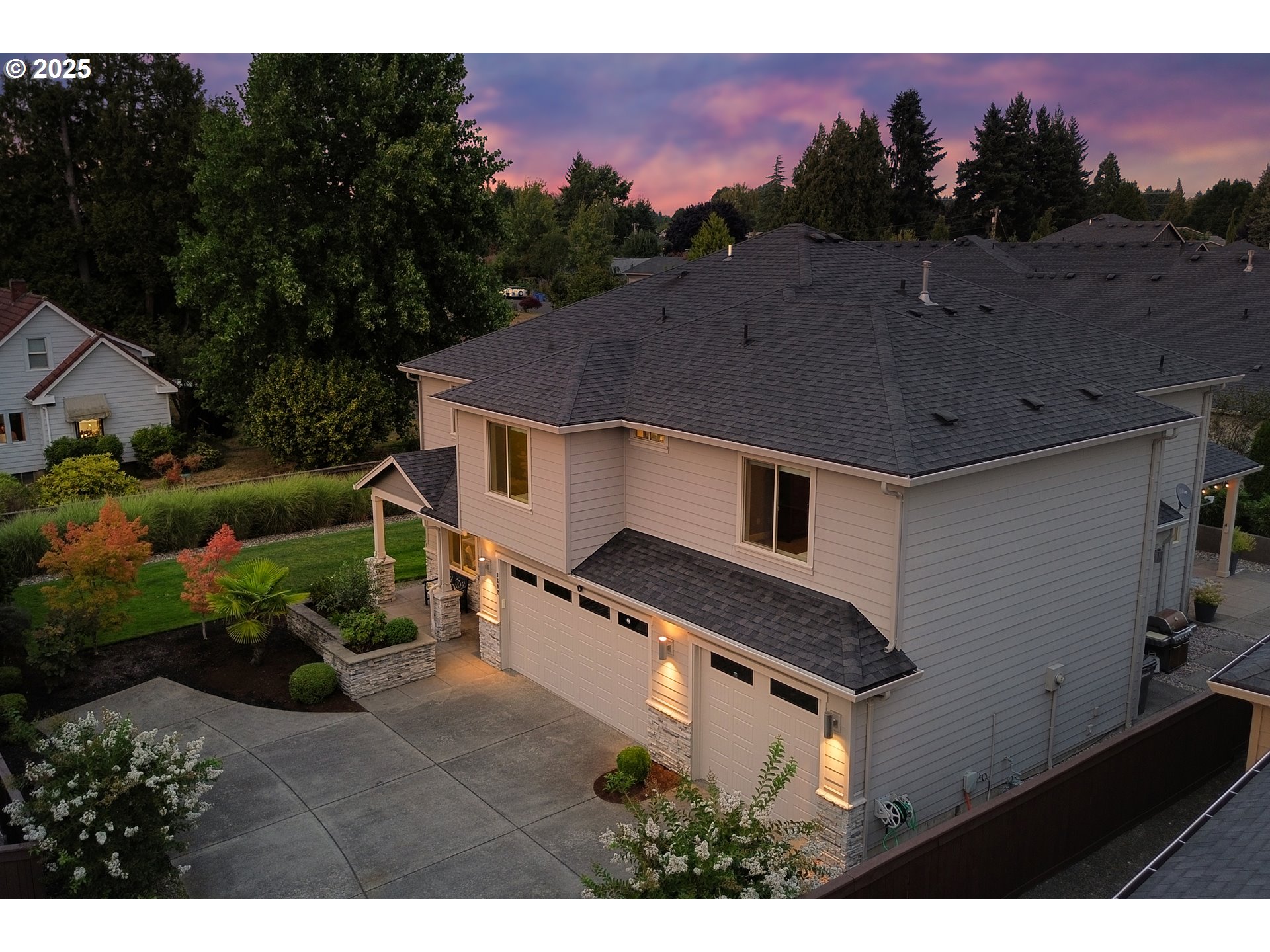 3602 Northwest 107th Street Vancouver, WA 98685 - Photo 26 of 27 a aerial view of a house with a yard
