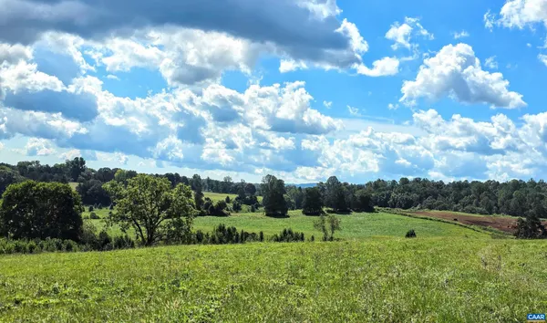a view of a green field