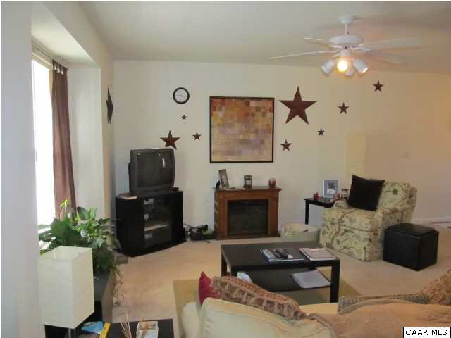 2 Bernardsburg Road Palmyra, VA 22963 - Photo 5 of 16 a living room with furniture a fireplace and a flat screen tv