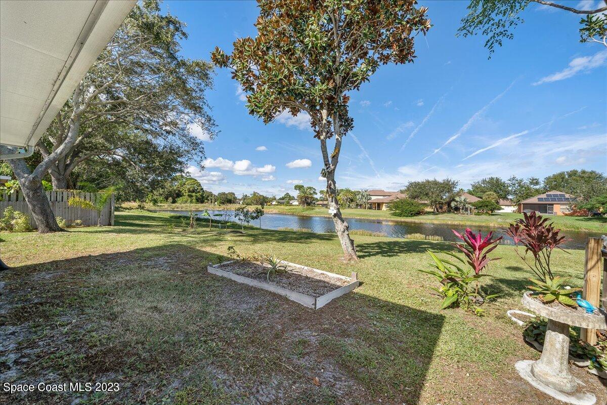 600 Benton Drive Melbourne, FL 32901 - Photo 33 of 33 a view of a lake with houses