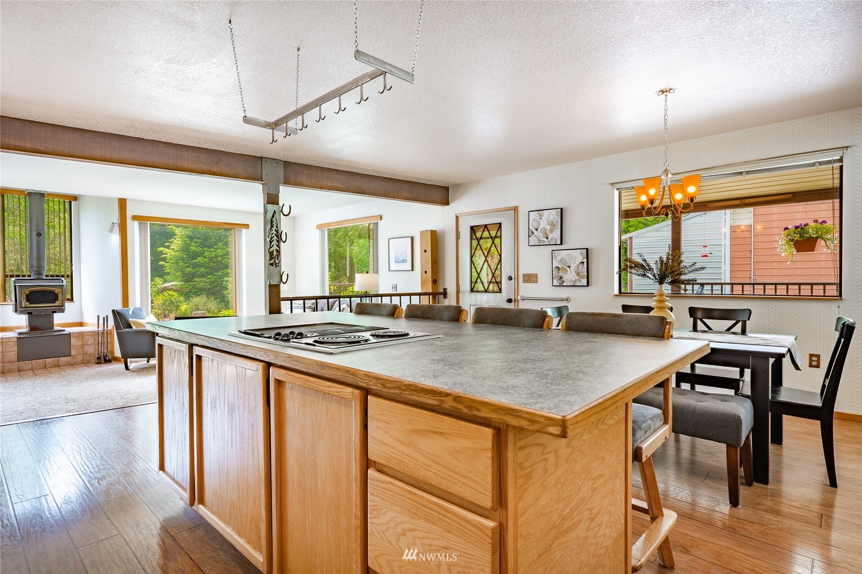 5604 Starry Road Bellingham, WA 98226 - Photo 7 of 40 a kitchen with stainless steel appliances granite countertop a stove and more cabinets