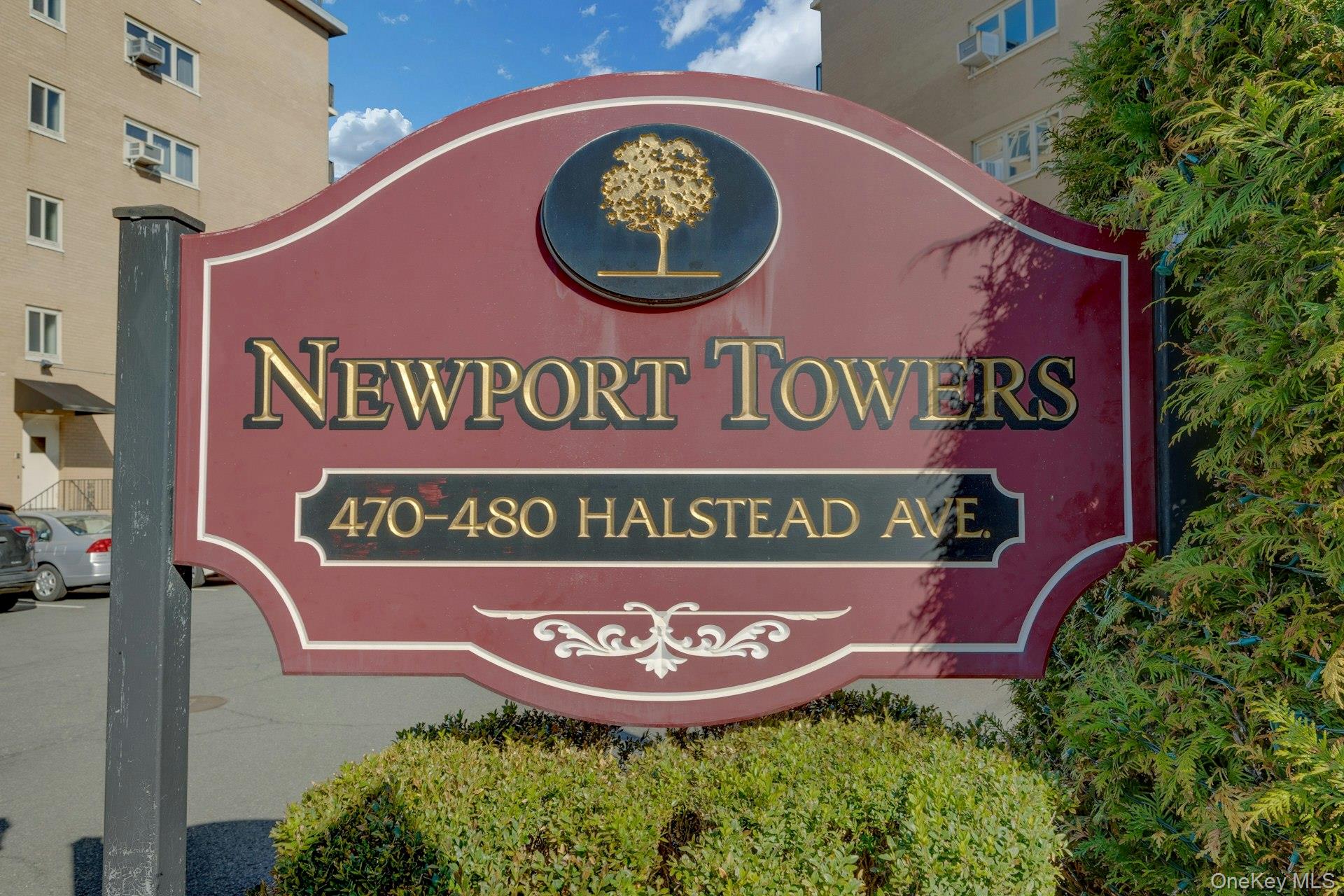 480 Halstead Avenue, Unit 2J Harrison, NY 10528 - Photo 1 of 16 a sign that is on a pole