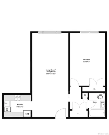 a picture of a floor plan