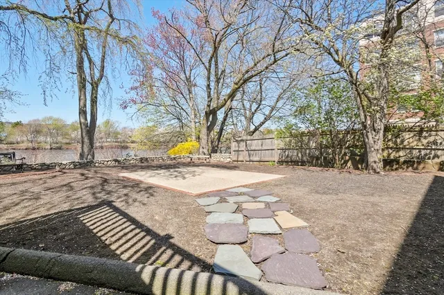 a view of outdoor space with lounge chair