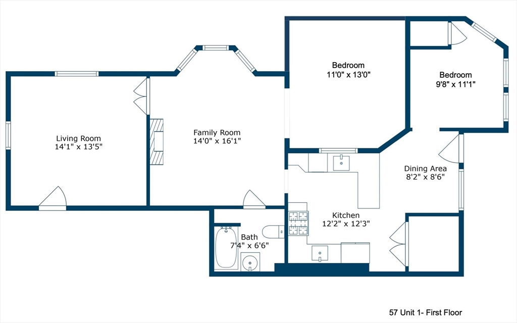 55-57 Crescent Street Waltham, MA 02453 - Photo 36 of 37 a picture of a book and a bed