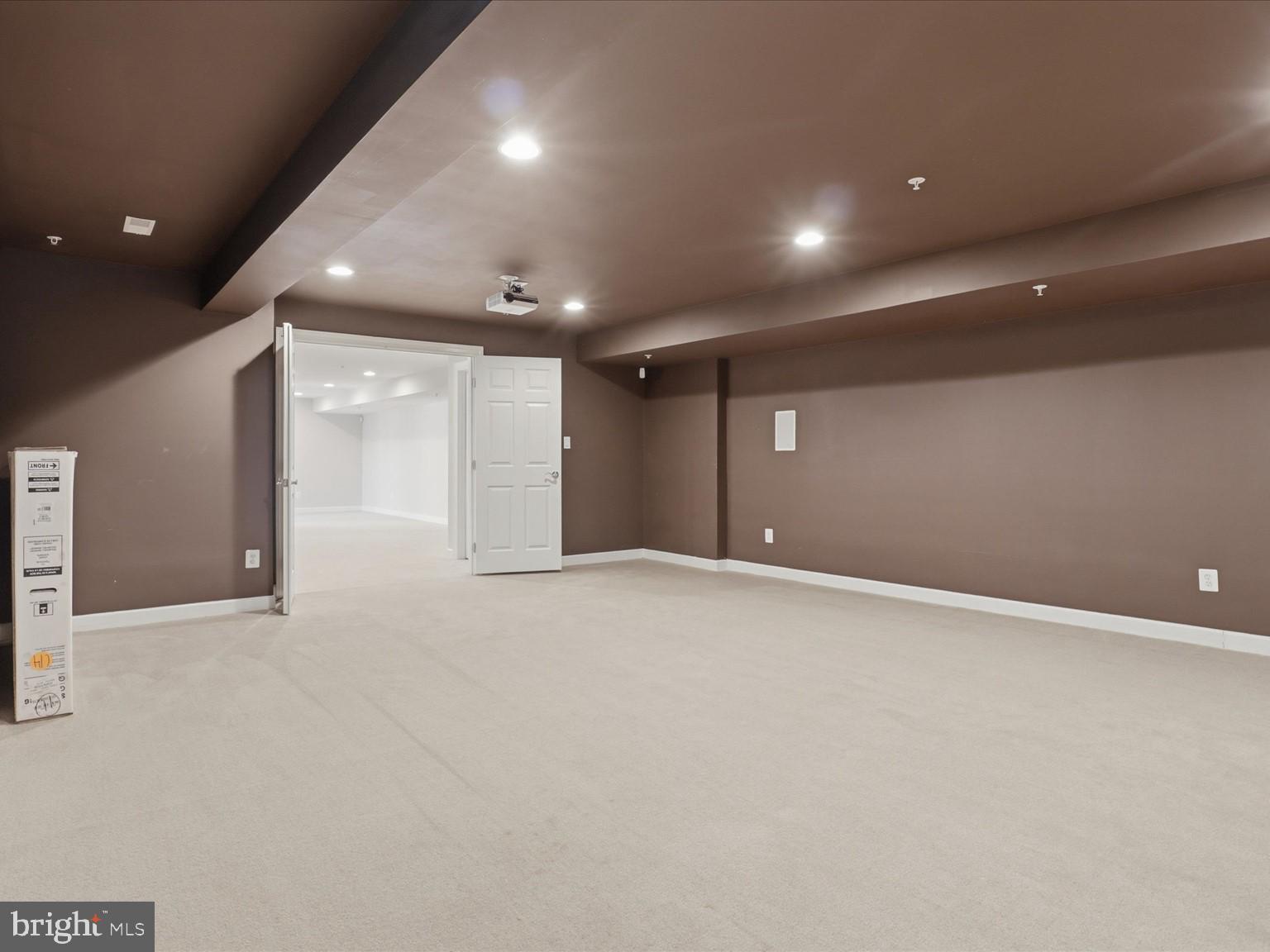 14202 Derby Ridge Road Bowie, MD 20721 - Photo 49 of 57 MEDIA ROOM WITH RECESSED LIGHTS
