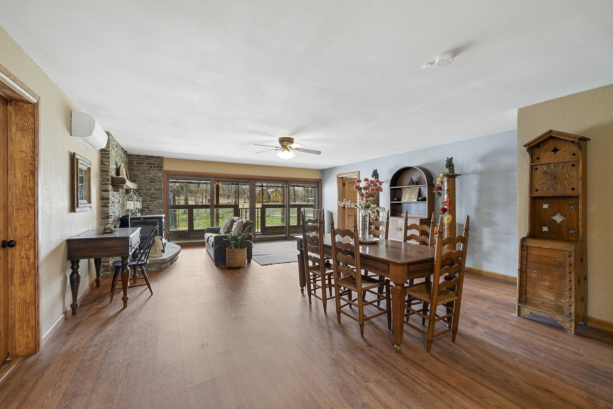 10669 South Windrow Road Rockvale, TN 37153 - Photo 15 of 53 a view of a dining room with furniture window and wooden floor