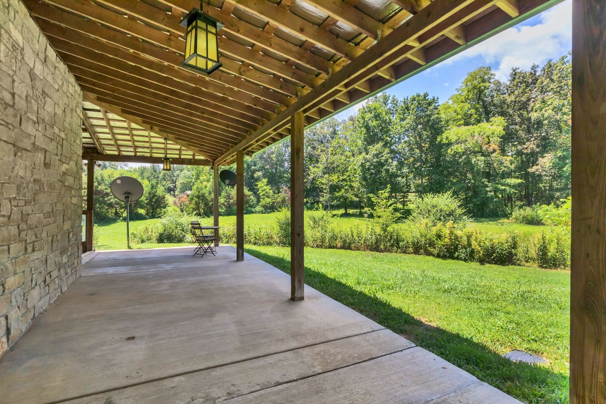 10669 South Windrow Road Rockvale, TN 37153 - Photo 47 of 53 a view of a backyard of the house