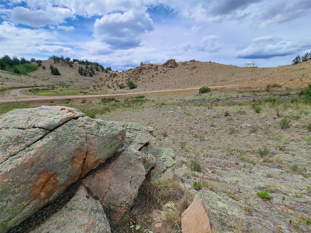 924 Mustang Road Como, CO 80456 - Photo 19 of 27 a view of a dry yard with mountain