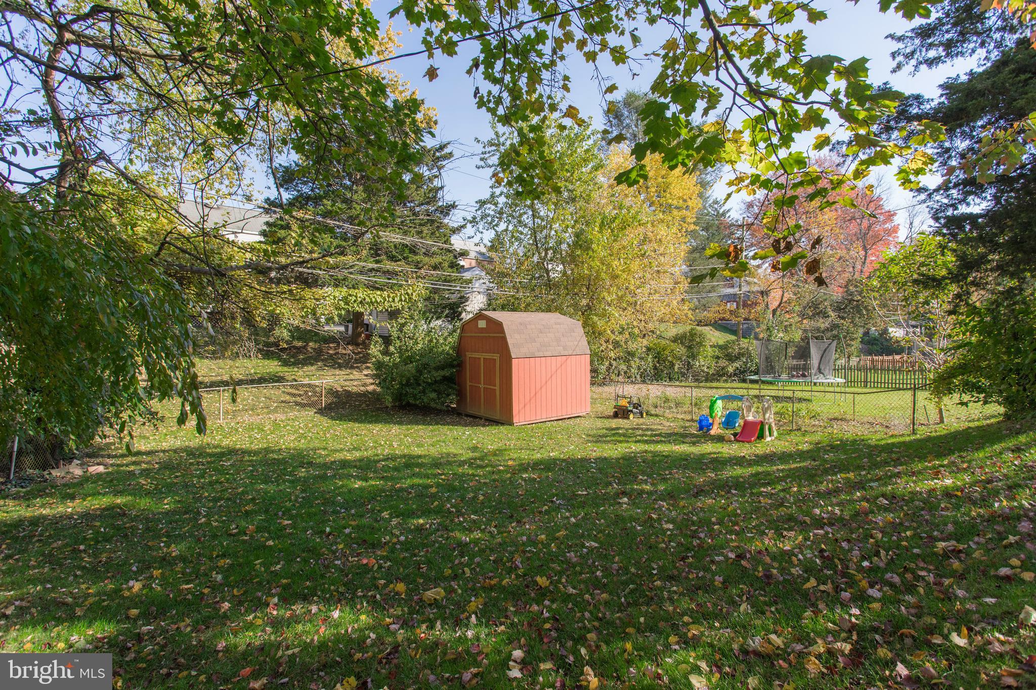 211 Pembroke Road Havertown, PA 19083 - Photo 35 of 37 Fenced Back Yard