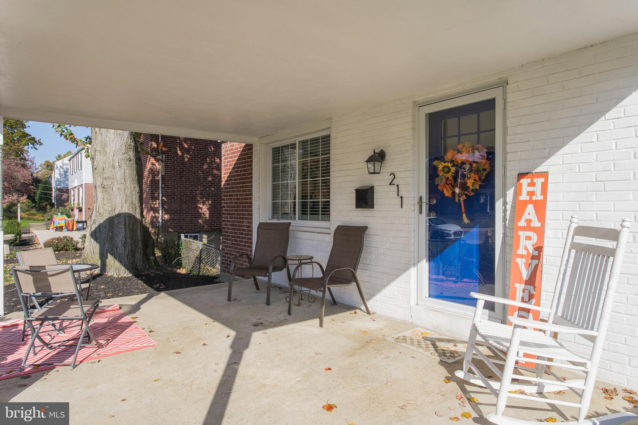 211 Pembroke Road Havertown, PA 19083 - Photo 5 of 37 Front Patio
