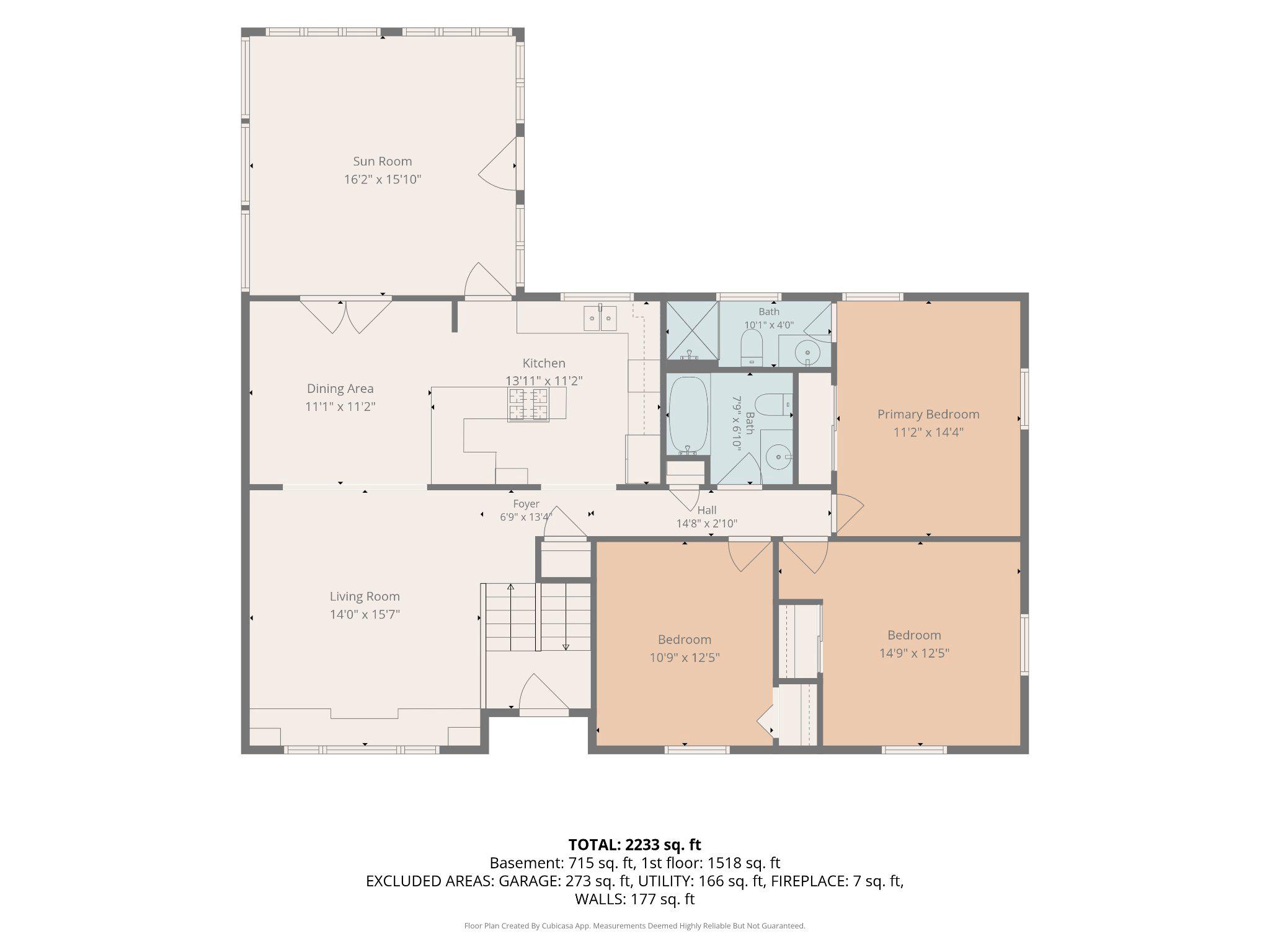 2500 Suffolk Court Fallston, MD 21047 - Photo 40 of 42 Main Level Floor Plan