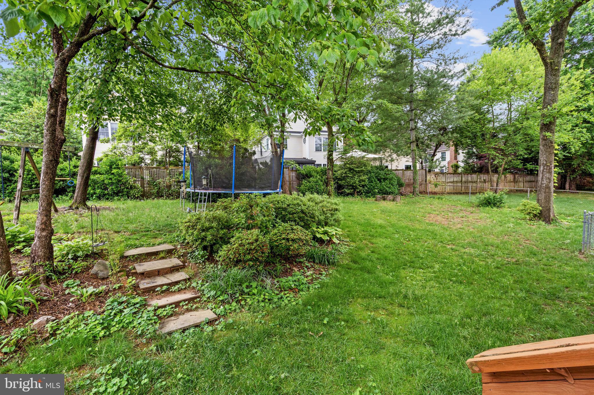 6823 Churchill Road McLean, VA 22101 - Photo 13 of 40 a garden view with a seating space