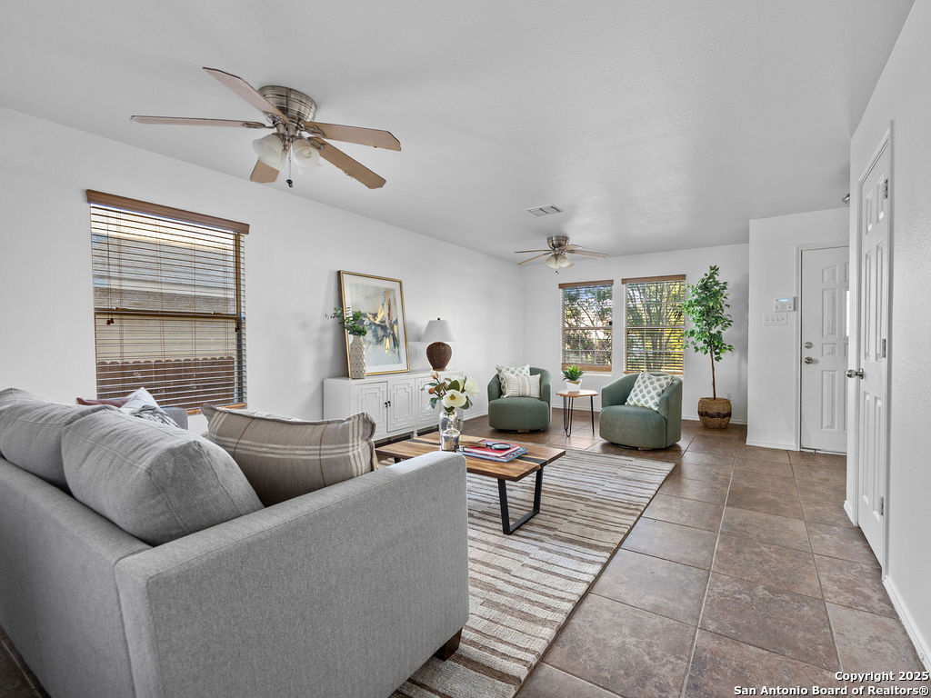 11031 Rindle Ranch San Antonio, TX 78249 - Photo 5 of 45 a living room with furniture and a window