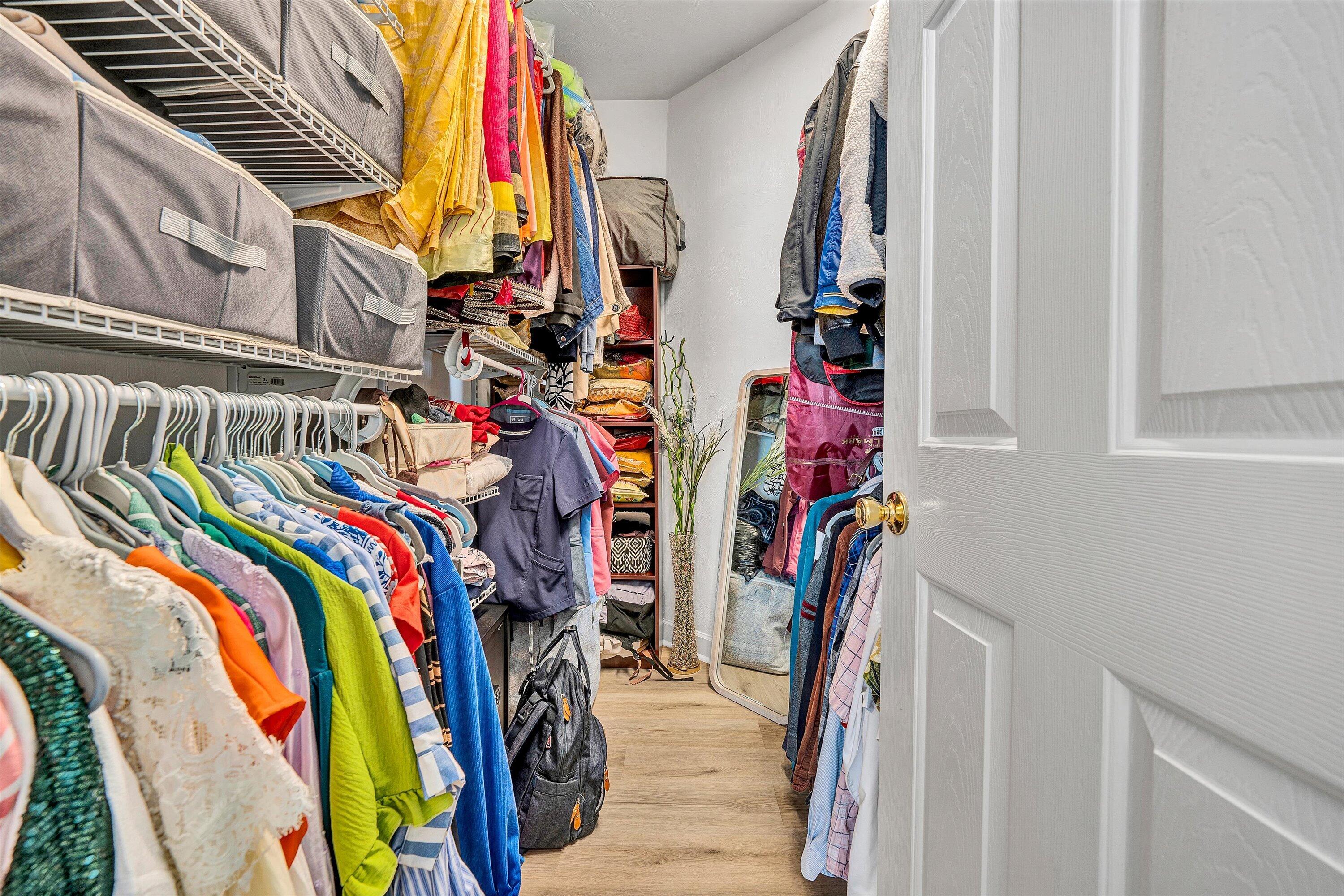 5424 Quail Ridge Court Roanoke, VA 24018 - Photo 27 of 41 a view of walk in closet with clothes