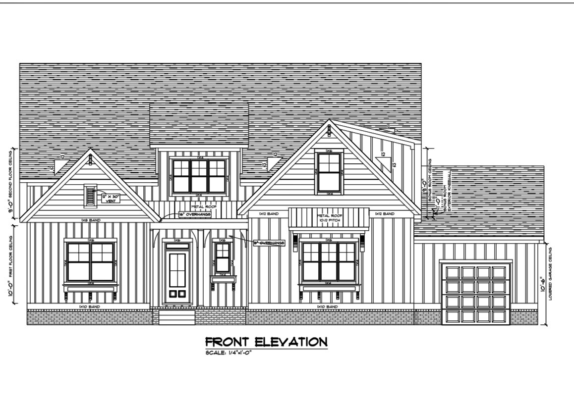 1439 Round Hill Lane Spring Hill, TN 37174 - Photo 1 of 2 a black and white photo of a building