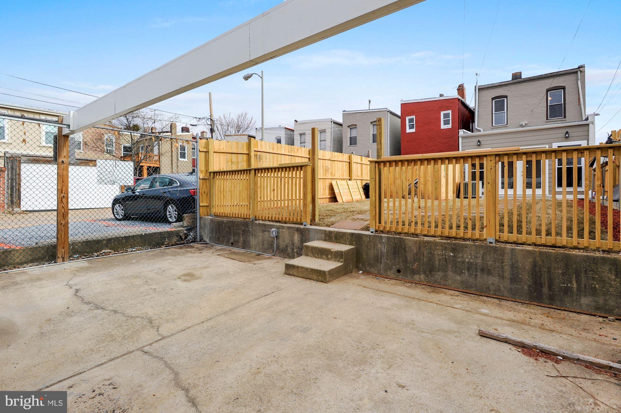 818 12th Street Northeast Washington, DC 20002 - Photo 26 of 29 a view of a balcony with car parked