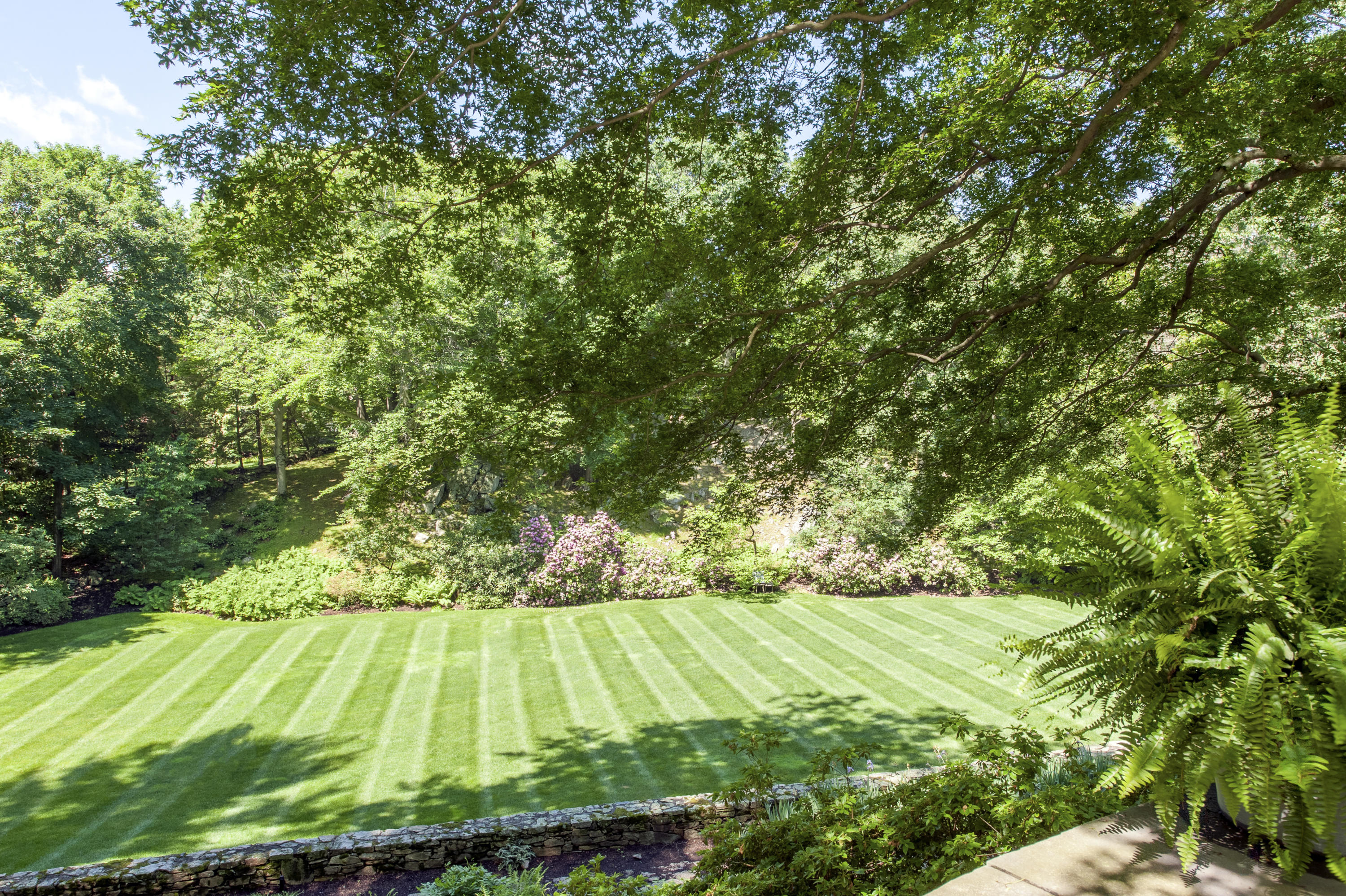 29 Sunswyck Road Darien, CT 06820 - Photo 48 of 59 a view of backyard with green space
