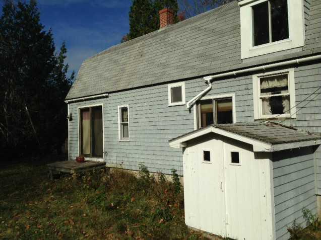 962 Beach Road Lincolnville, ME 04849 - Photo 7 of 9 Exterior Back. Sounds of the stream...