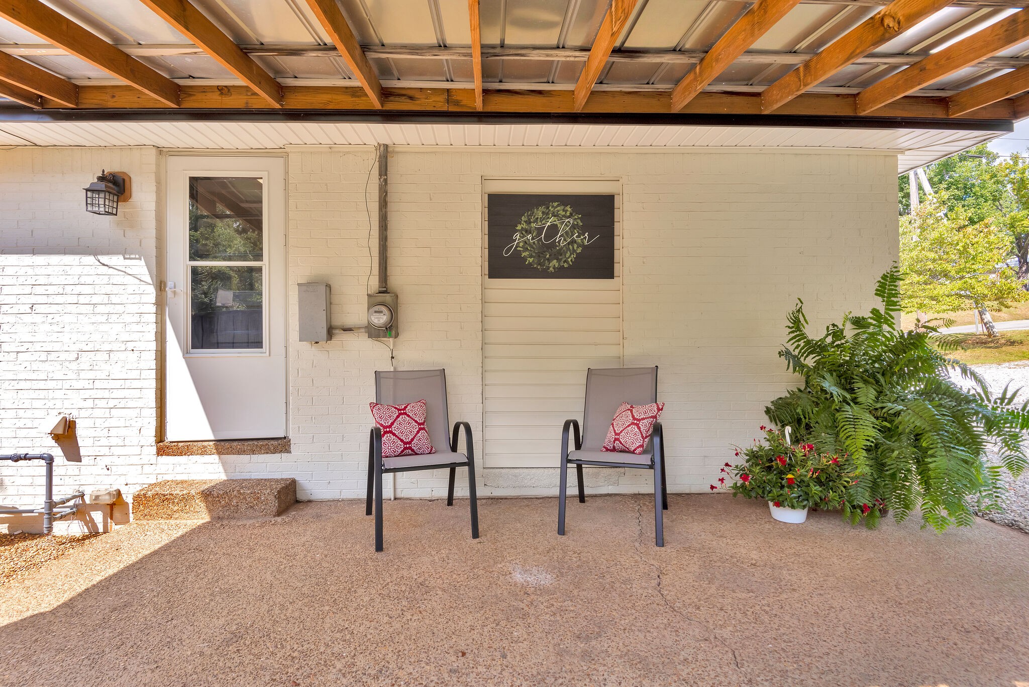 212 Pump Hill Road Dickson, TN 37055 - Photo 26 of 27 a living room with furniture and a fireplace